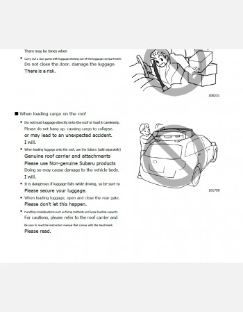 subaru exiga 2014-2015 owners manual in english